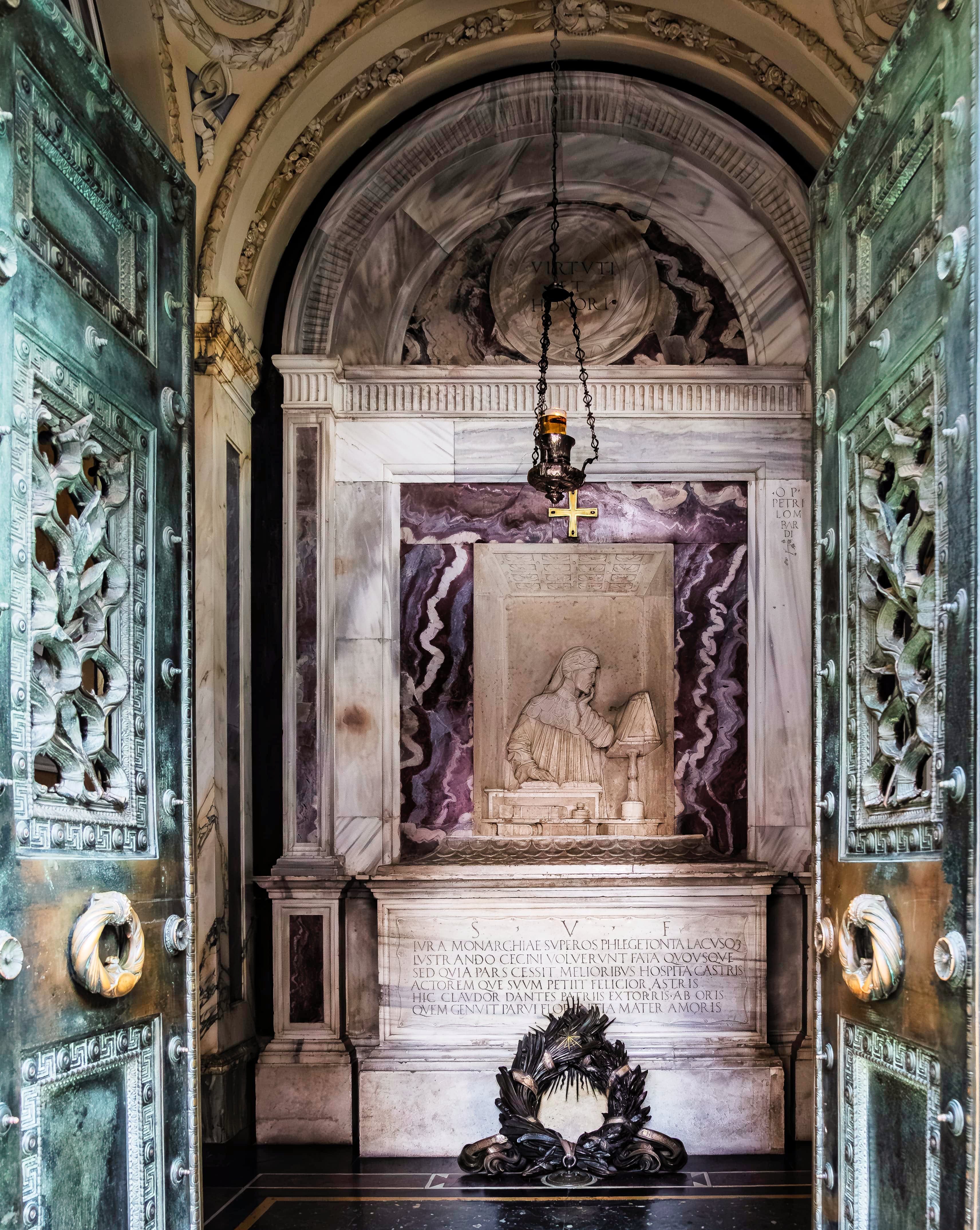 Where Dante’s bones are laid