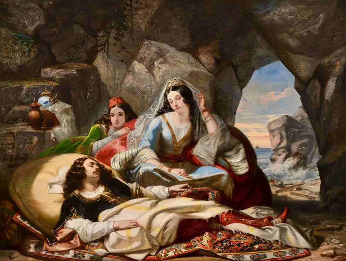 the lady watched her lover